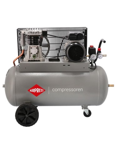 AIRPRESS Compresor de aire HL 375-100 10 bar 3 CV 231 l/min 90 l