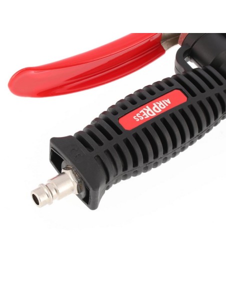 AIRPRESS Inflador de neumáticos con enchufes de pezón 12 bar