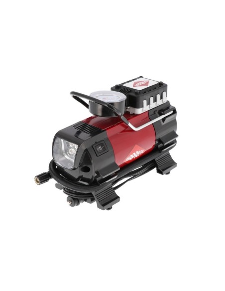 AIRPRESS Mini compresor de aire sin aceite 12 V 7 bar 27 l/min