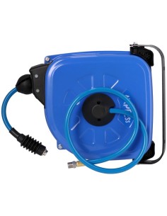 AIRPRESS Enrollador de pared para manguera de aire 12 m 9.5 x 13.5 mm PU 2