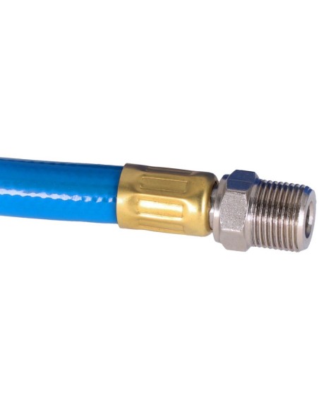 AIRPRESS Enrollador de pared para manguera de aire 12 m 9.5 x 13.5 mm PU