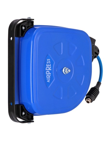 AIRPRESS Enrollador de pared para manguera de aire 12 m 9.5 x 13.5 mm PU
