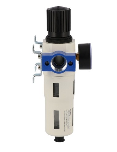 AIRPRESS Separador de aceite/agua y válvula reductora de presión 1/2" 15 bar