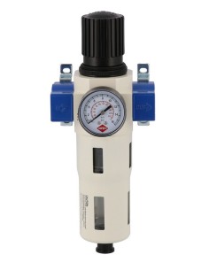 AIRPRESS Separador de aceite/agua y Válvula reductora de presión 1/4" 15 bar