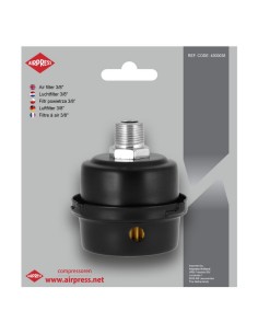 AIRPRESS Filtro de aire 3/8" 2