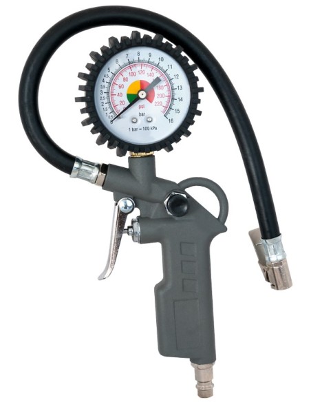 AIRPRESS Compresor de aire HL 425-50 doble pistón con juego de accesorios neumáticos