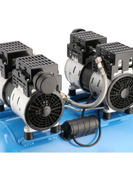 AIRPRESS Compresor de aire silencioso sin aceite LMO 50-270 8 bar 2 CV 50 l