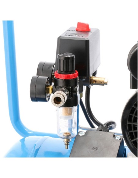 AIRPRESS Compresor de aire silencioso sin aceite LMO 50-270 8 bar 2 CV 50 l