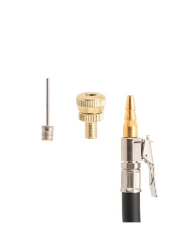 AIRPRESS Inflador de neumáticos con manómetro digital 10 bar 60 cm