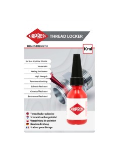 AIRPRESS Adhesivo fijador de roscas High Strength 10ml 2