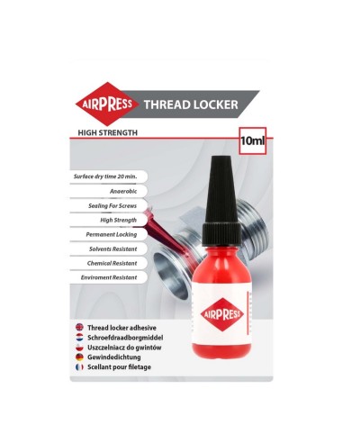 AIRPRESS Adhesivo fijador de roscas High Strength 10ml