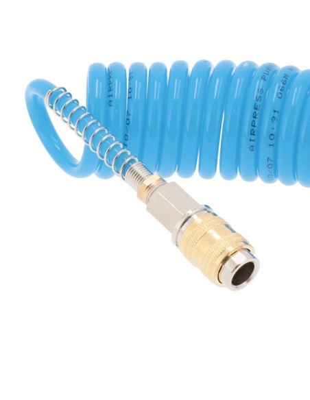 AIRPRESS Manguera de aire espiral 10 m 8 mm 10 bar