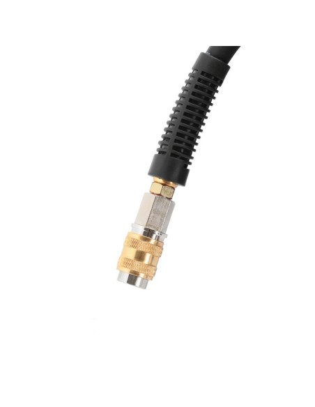 AIRPRESS Enrollador automático de manguera de aire de goma 30 m 8 x 14 mm para suelo