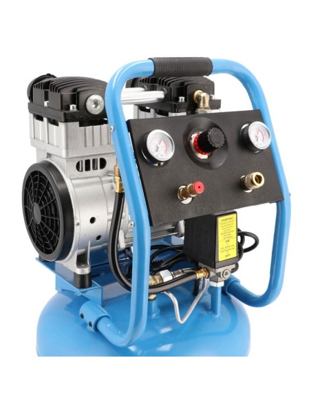 AIRPRESS Compresor silencioso sin aceite vertical LMVO 40-250 8 bar 2,0 CV 150 l/min 38 l