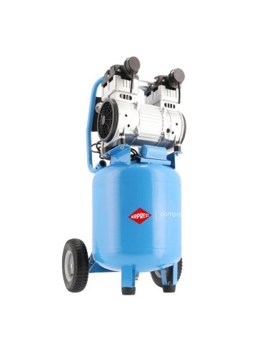 AIRPRESS Compresor silencioso sin aceite vertical LMVO 40-250 8 bar 2,0 CV 150 l/min 38 l