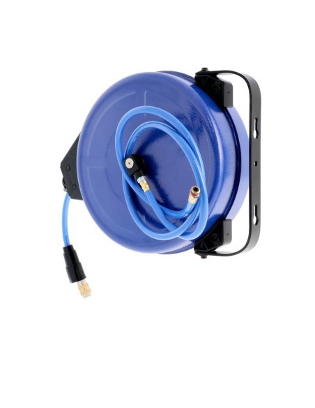 AIRPRESS Enrollador de pared para mangueras de aire PU 20 m 8x12 mm 15 bar