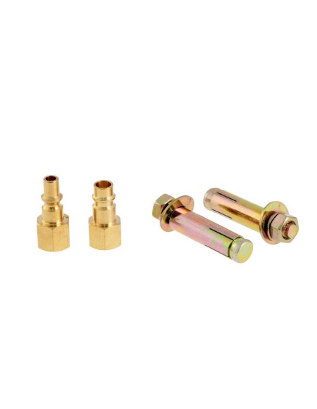 AIRPRESS Enrollador de pared para mangueras de aire PU 20 m 8x12 mm 15 bar