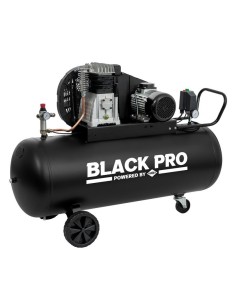 AIRPRESS Compresor de aire Black Pro B3800B/200 CT4 10 bar 340 l/min 4.0CV/3 kW 200 L