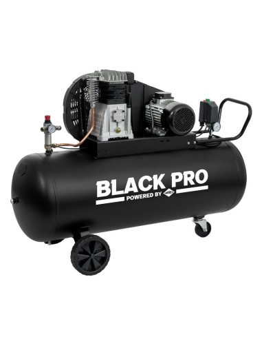 AIRPRESS Compresor de aire Black Pro B3800B/200 CT4 10 bar 340 l/min 4.0CV/3 kW 200 L