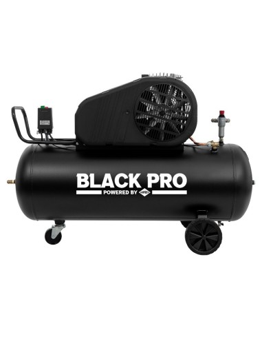 AIRPRESS Compresor de aire Black Pro B3800B/200 CT4 10 bar 340 l/min 4.0CV/3 kW 200 L