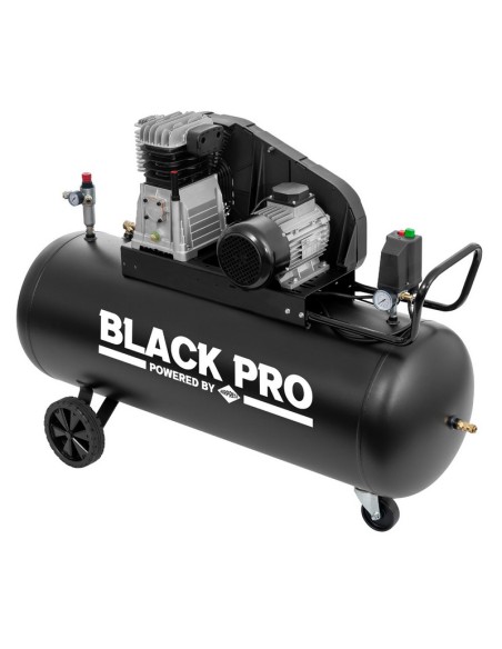 AIRPRESS Compresor de aire Black Pro B3800B/200 CT4 10 bar 340 l/min 4.0CV/3 kW 200 L