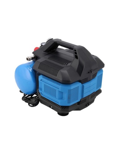 AIRPRESS Compresor sin aceite de dos pistones LMO 6-126 8 bar 1 CV / 0,75 kW 88 l/min 6 l