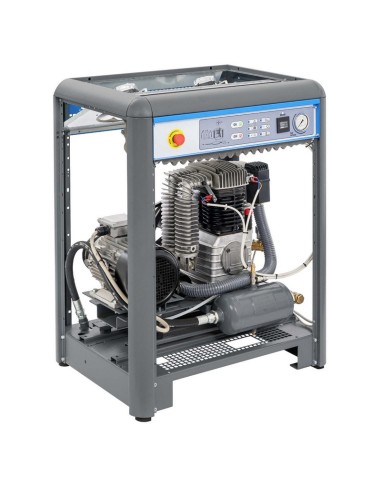 AIRPRESS Compresor de aire silencioso APZ 1300+ 10 bar 10 CV 747 l/min 3 l
