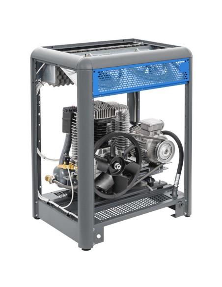 AIRPRESS Compresor de aire silencioso APZ 1300+ 10 bar 10 CV 747 l/min 3 l