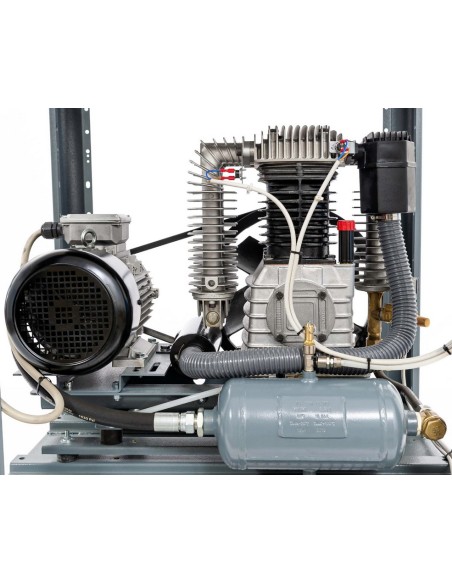 AIRPRESS Compresor de aire silencioso APZ 1300+ 10 bar 10 CV 747 l/min 3 l