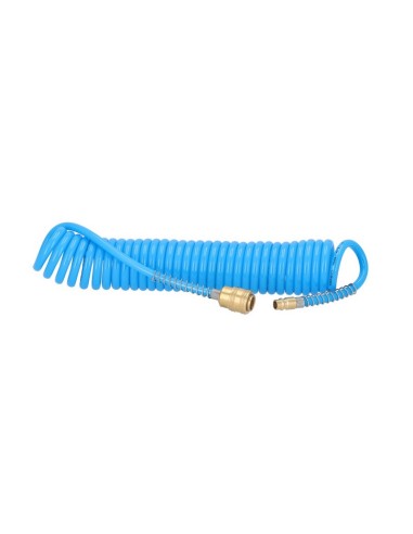 AIRPRESS Manguera de aire espiral 5 m 8 x 5 mm