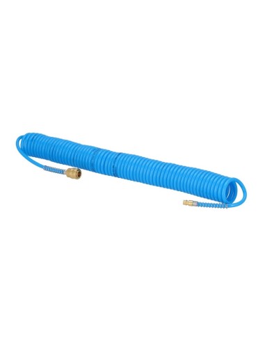 AIRPRESS Manguera de aire espiral 10 m 8 x 5 mm