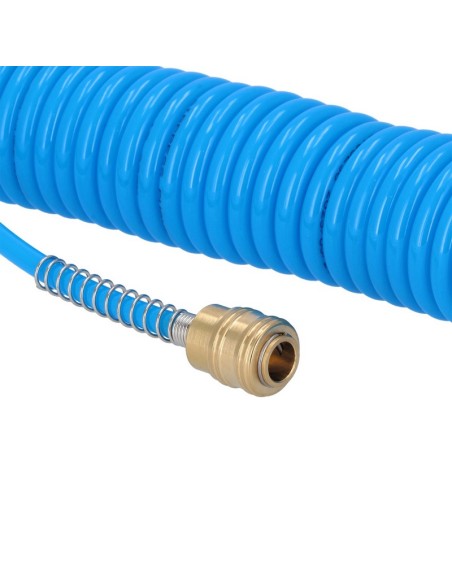 AIRPRESS Manguera de aire espiral 10 m 8 x 5 mm