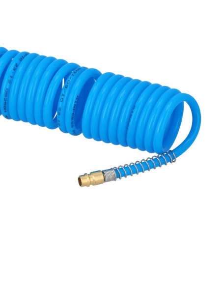 AIRPRESS Manguera de aire espiral 15 m 8 x 5 mm