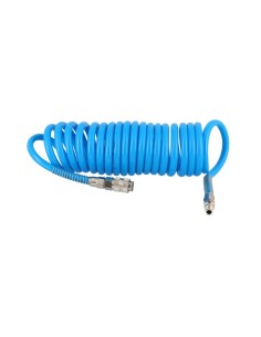 AIRPRESS Manguera de aire espiral 5 m 12 x 8 mm 2