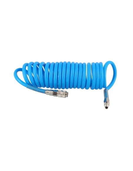 AIRPRESS Manguera de aire espiral 5 m 12 x 8 mm