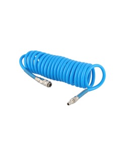 AIRPRESS Manguera de aire espiral 5 m 12 x 8 mm