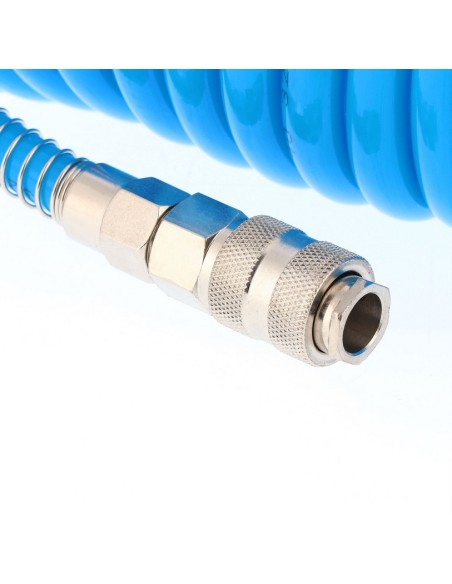 AIRPRESS Manguera de aire espiral 5 m 12 x 8 mm