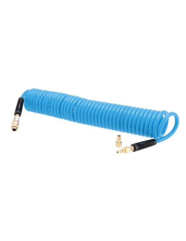 AIRPRESS Manguera de aire espiral 7.5 m 8 mm 12 bar
