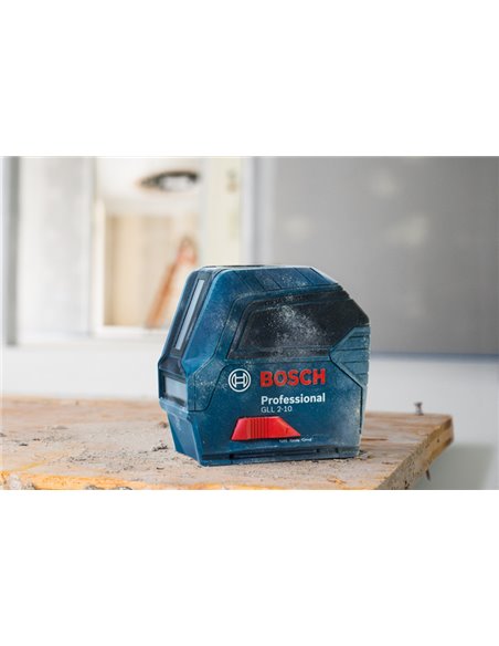 BOSCH Nivel láser de líneas GLL 2-10 Professional