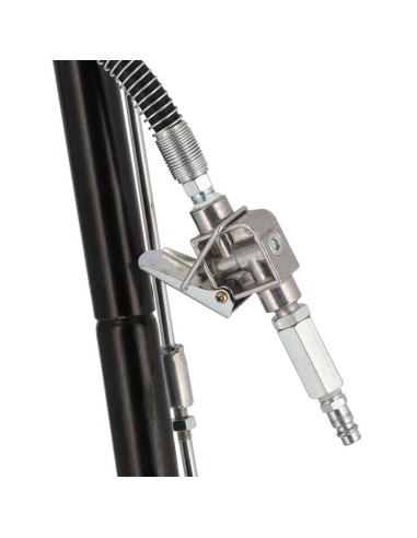 AIRPRESS Gato de carretilla 22 t 448 mm de elevación alta