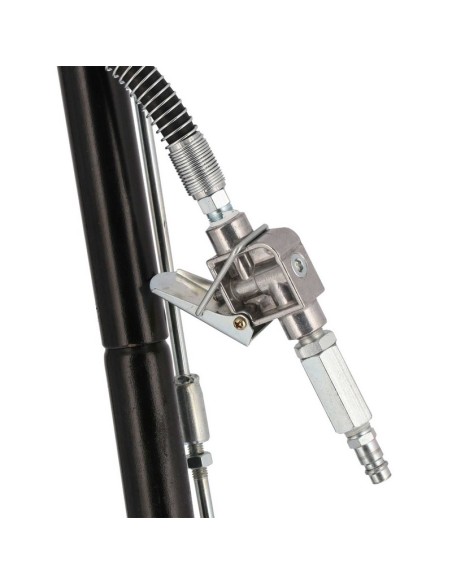 AIRPRESS Gato de carretilla 22 t 448 mm de elevación alta
