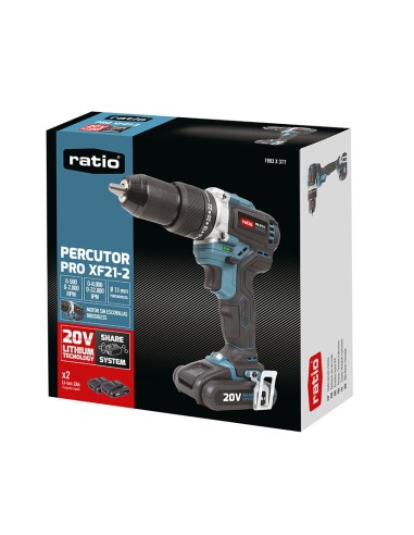 ATORNILLADOR PERCUTOR RATIO PRO XF21-2 (1)