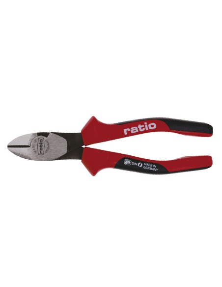ALICATE CORT.DIAG.REFOR.180MM.RATIO PRO