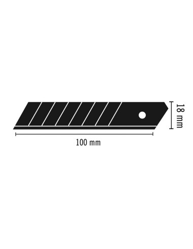 CUCHILLA B50 18 MM 10 UNIDADES RATIO (1)