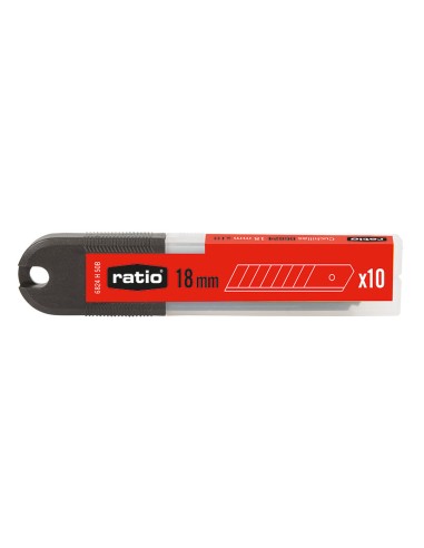 CUCHILLA B40 9 MM 10 UNIDADES RATIO