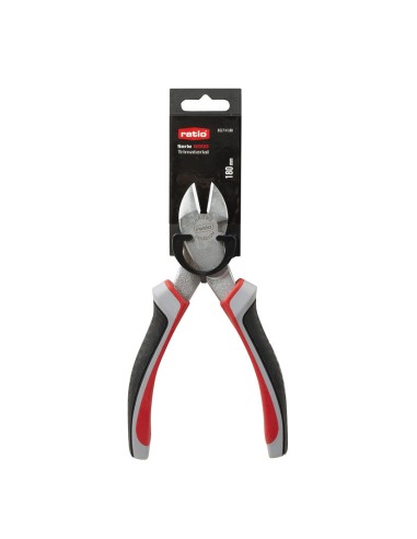 ALICATE CORT.DIAG.REFOR.180MM.RATIO