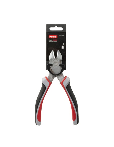 ALICATE CORT.DIAG.REFOR.180MM.RATIO