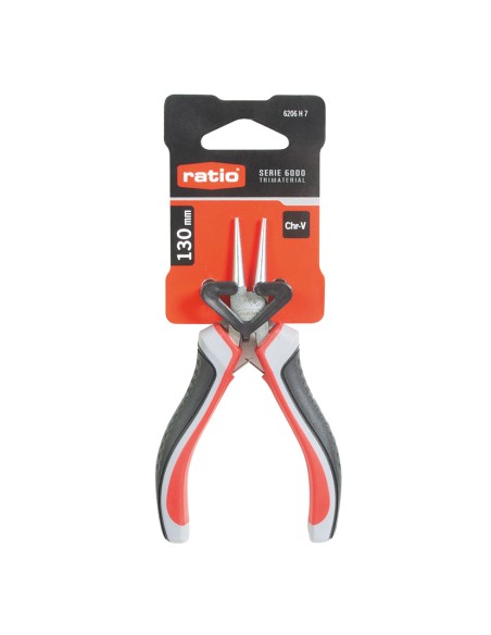 ALICATE BOCA REDONDA 130 MM.RATIO (2)