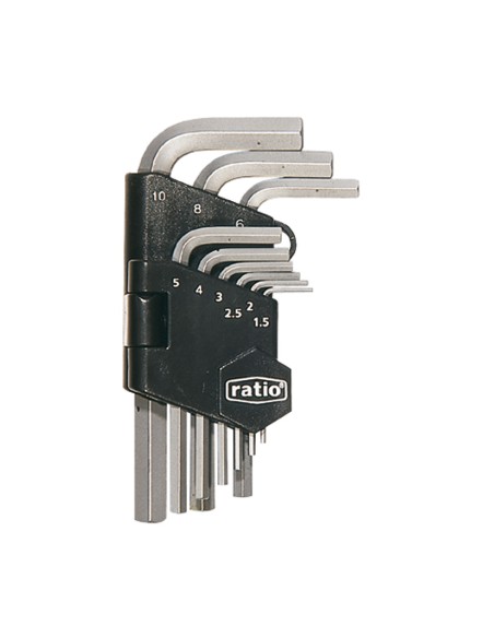 LLAVES ALLEN JGO.9 (1.5-10MM)RATIO