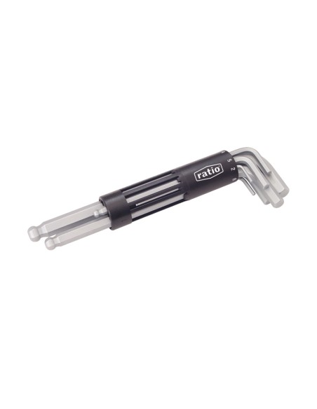 LLAVES ALLEN BOLA JG.8(2-10MM)RATIO